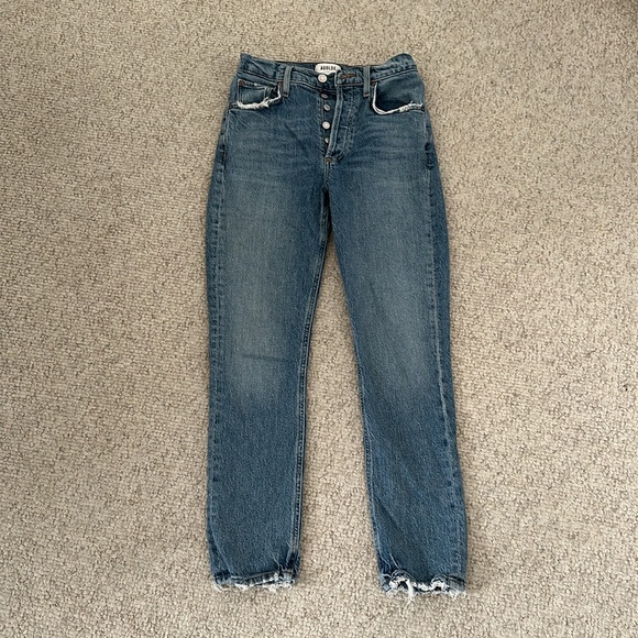 Agolde Riley High Waist Jeans - Picture 5 of 8